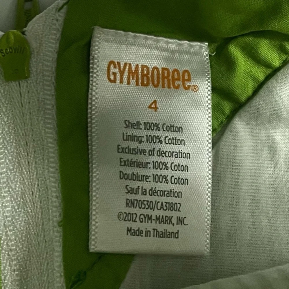 Gymboree • Yellow Green Purple Tiered Stripe Dress